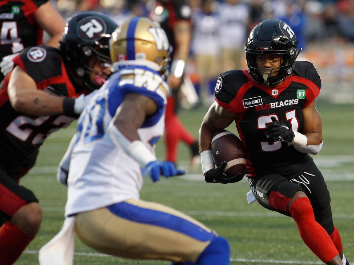“Its gonna be a show” running back Devonte “the matrix” Williams in for a big game in 3rd start for Redblacks